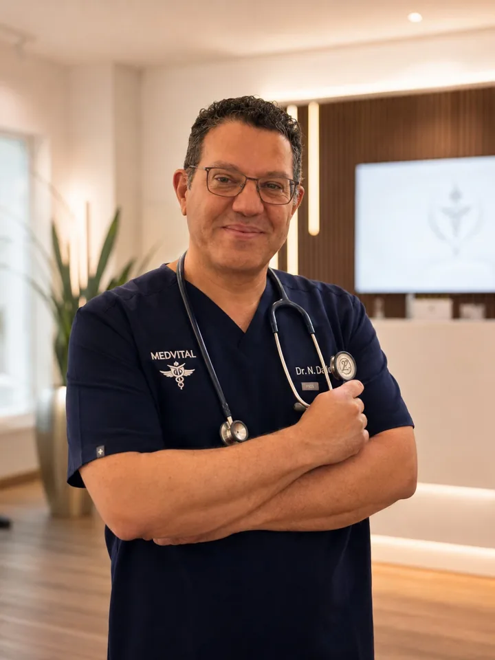 Dr. med. Naser Qedra – Ärztlicher Leiter, Facharzt für Herzchirurgie